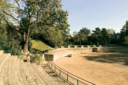 photo des arenes de Lutece
