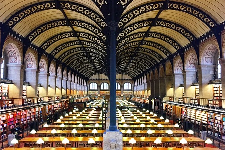 Photo de la bibliotheque Sainte Genevieve