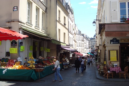 Photo de la rue Mouffetard