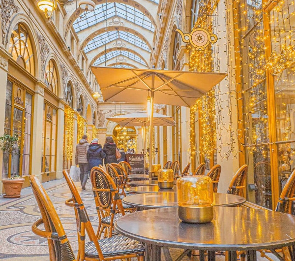 photo de la galerie Vivienne à Paris