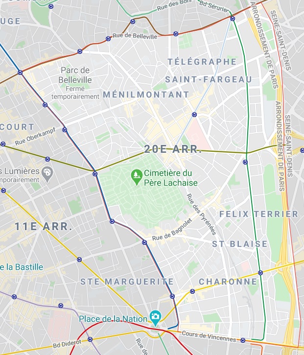 photo du 20e arrondissement de Paris