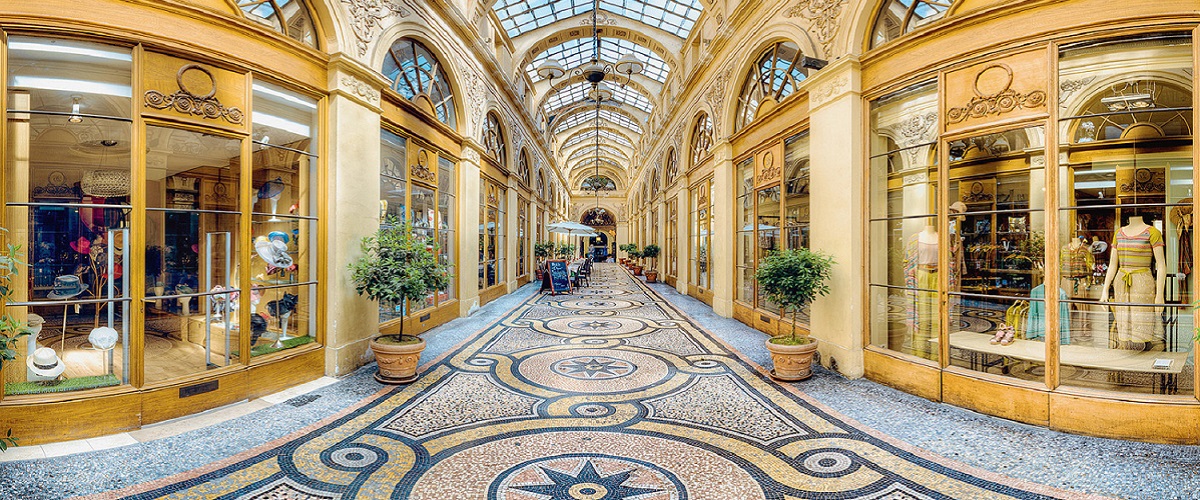 photo de la galerie Vivienne à Paris