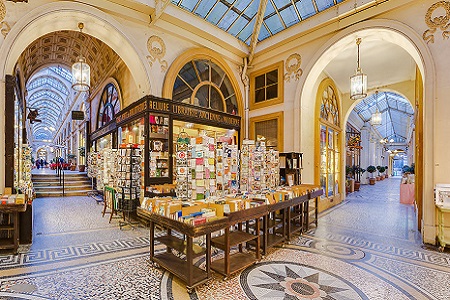 image de la galerie vivienne à Paris