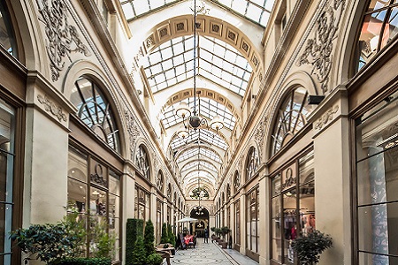 photo luxe de la galerie vivienne