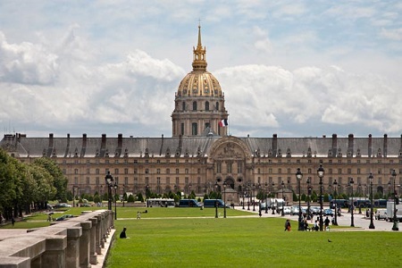 Card image sur l'hôtel des Invalides