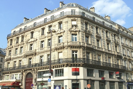 Photo des immeubles haussmanniens