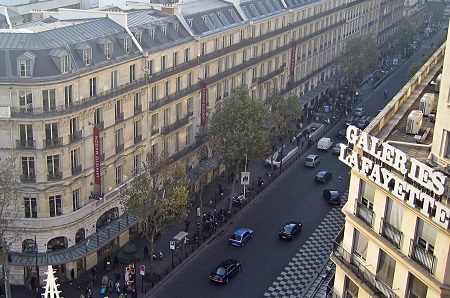 photo du mur haussmannien