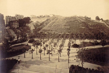 Photo de la butte de Montmartre