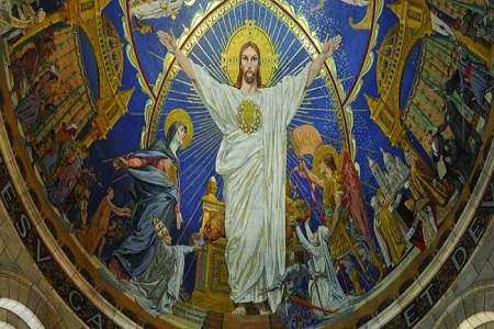 photo de la mosaique du Sacré-Coeur