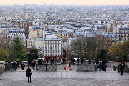 Photo vue du Sacré Coeur