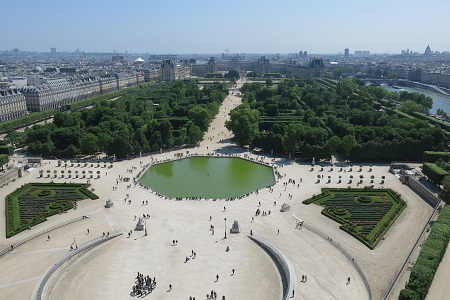 Photo du jardin des Tuileries