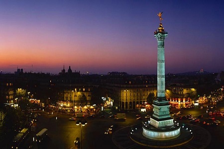 Card image de la place de la Bastille