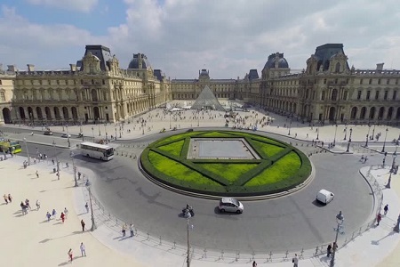 Photo de la place du carrousel