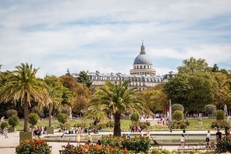 Photo du jardin du Luxembourg