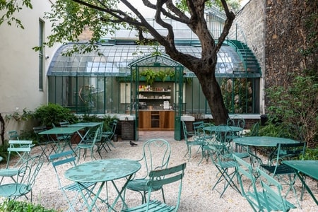 Photo du jardin du musee du romantisme