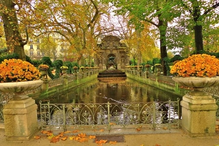 Photo de la fontaine de medicis