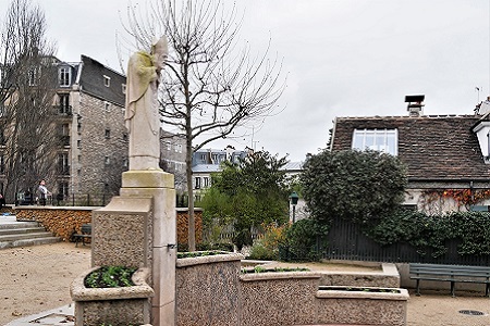 La Fontaine Saint-Denis située à Montmartre