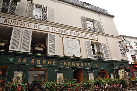 La bonne Franquette, restaurant de Montmartre
