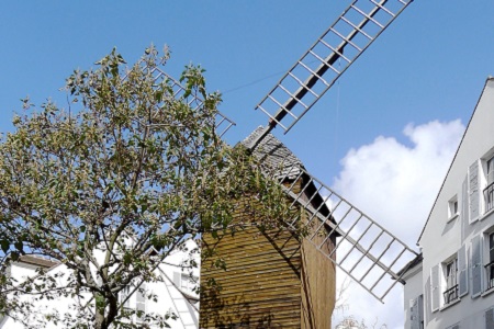 Moulin de la Galette à Montmartre