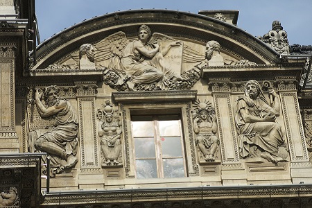 Photo de la cour Carree du Louvre