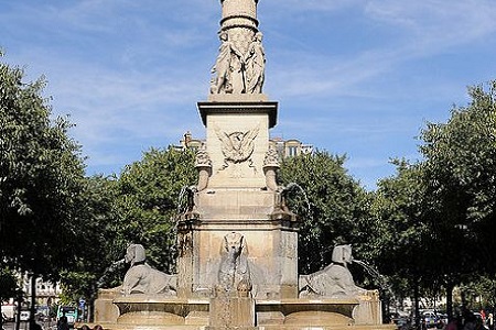 Photo de la fontaine du Palmier