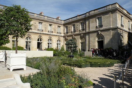 exterieur du palais de l elysee