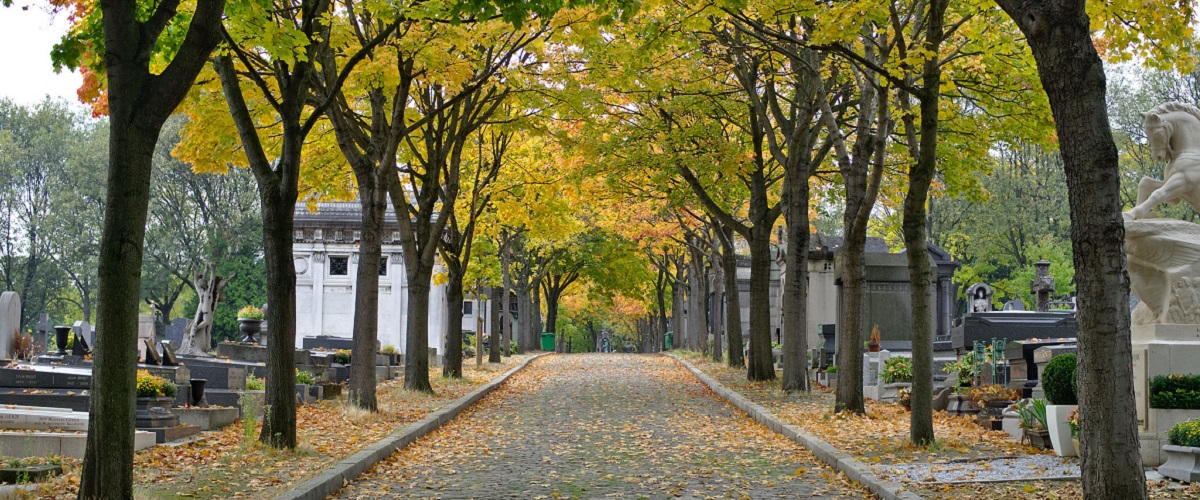 photo du cimetière du Père Lachaise à Paris