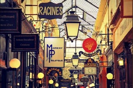 Photo boutiques passages des panoramas