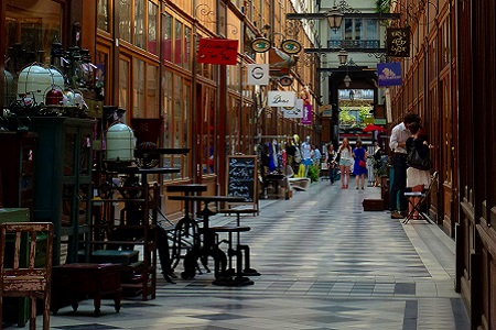 photo des boutiques du passages du Grand-Cerf