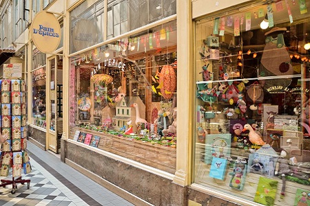 Musée grevin dans le passage jouffroy