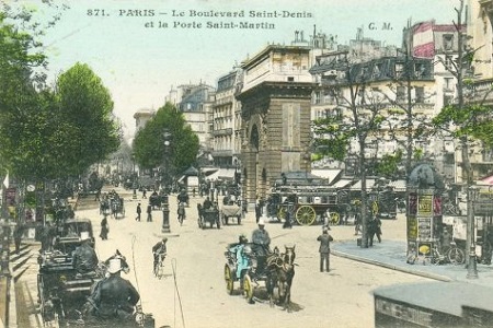 photo de l entrée du passage Verdeau