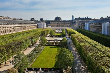 Photo du jardin du Palais Royal