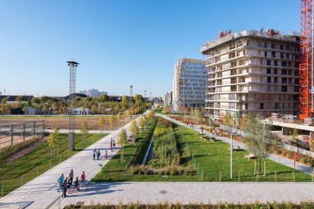 Photo du parc Clichy-Batignolles