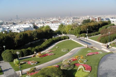 Photo du parc de Belleville