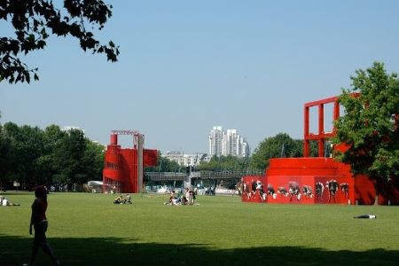 photo du parc de la Villette