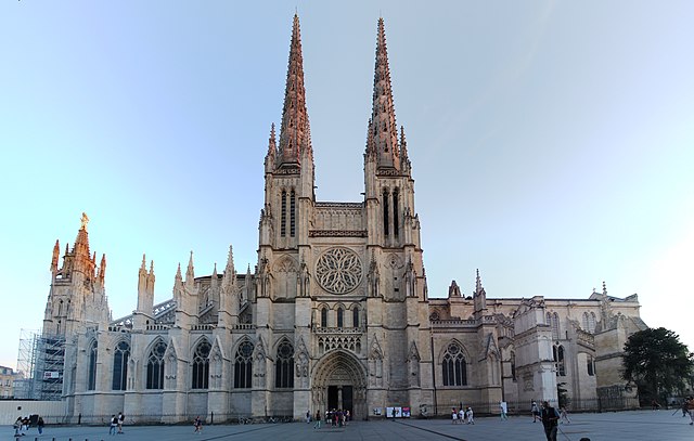 photo de la cathédrale St-Andre de Bordeaux
