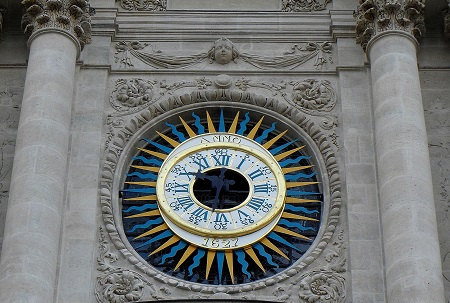 Photo horloge église Saint-Paul-Saint-Louis