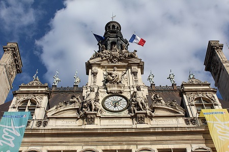 photo horloge hotel de ville