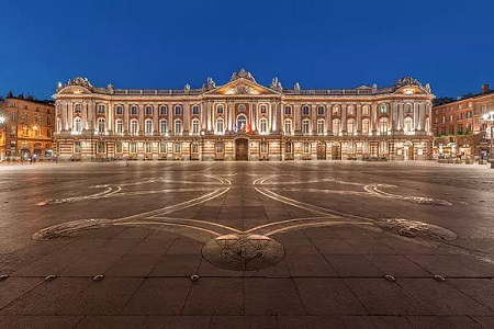 Card le capitole de Toulouse