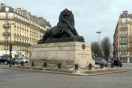 photo de la place Denfer Rochereau