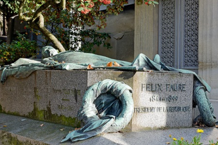 photo de la tombe de Felix Faure