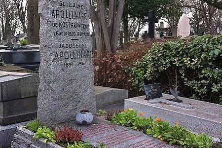 photo de la tombe Apollinaire