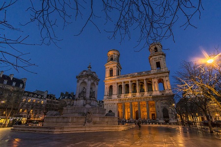photo de l église Saint-Sulpice à Paris