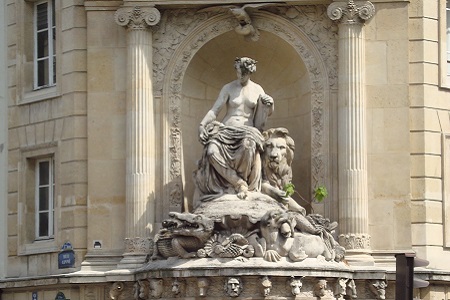 photo de la fontaine Cuvier à Paris