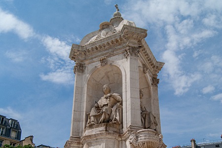 photo de la fontaine Saint-Sulpice à Paris