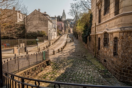 photo du quartier Montmartre à Paris