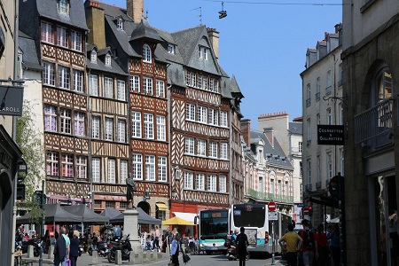 photo centre ville de Rennes