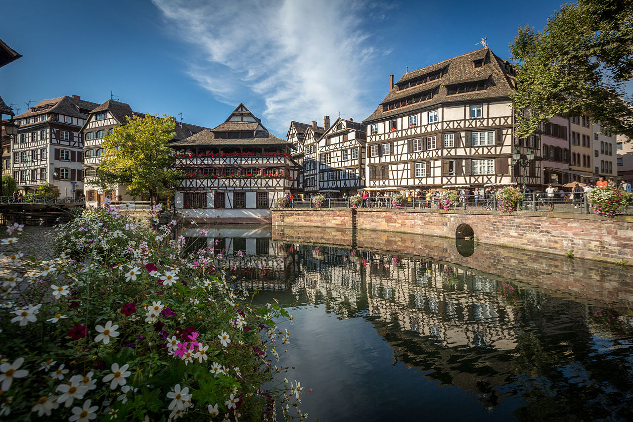 photo de la petite France à Strasbourg