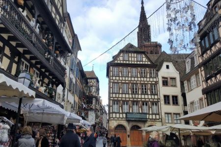 photo quartier cathédrale de Strasbourg