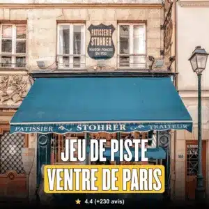 Jeu de piste ventre de Paris